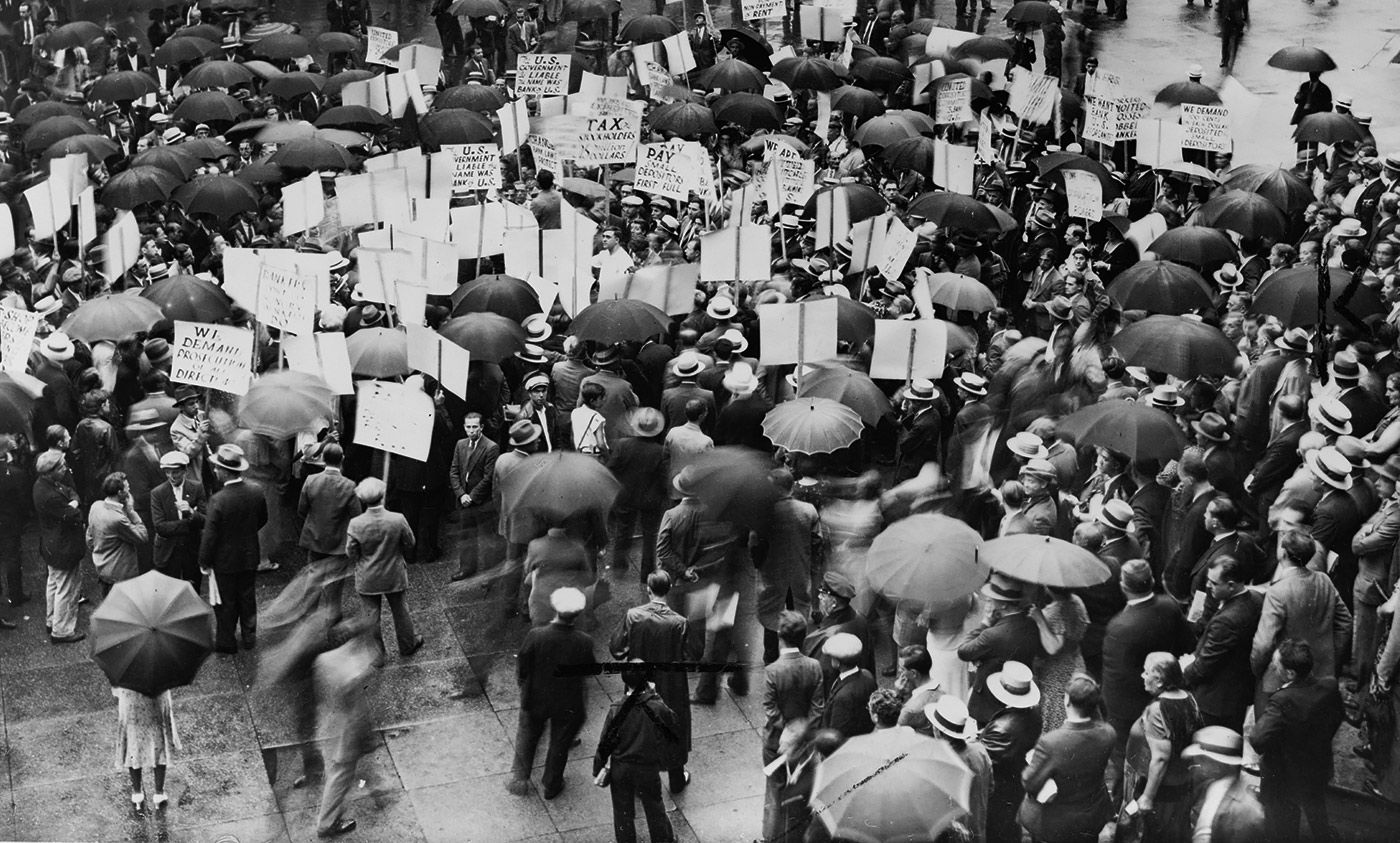 Появиться массовый. Великая депрессия 1929-1933. Экономический кризис в США 1929-1933.