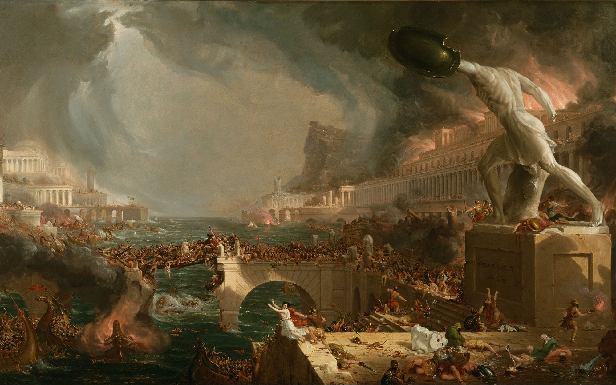 What ultimately destroyed Rome?