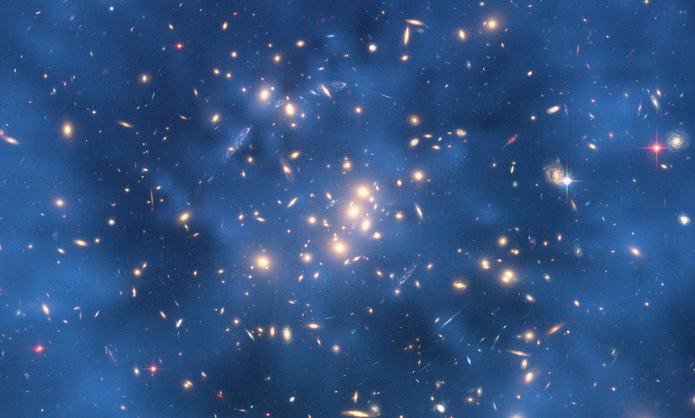 <p>A Hubble composite image shows a ring of 'dark matter' in the galaxy cluster Cl 0024+17.<em> Courtesy NASA, ESA, MJ Jee and H Ford (Johns Hopkins University)</em></p>