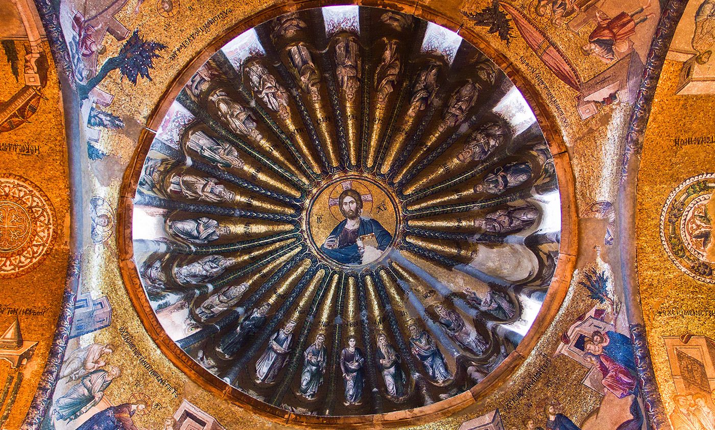 At the Church of the Holy Saviour in Chora, Istanbul. <em>Photo by Guillen Perez/Flickr</em>